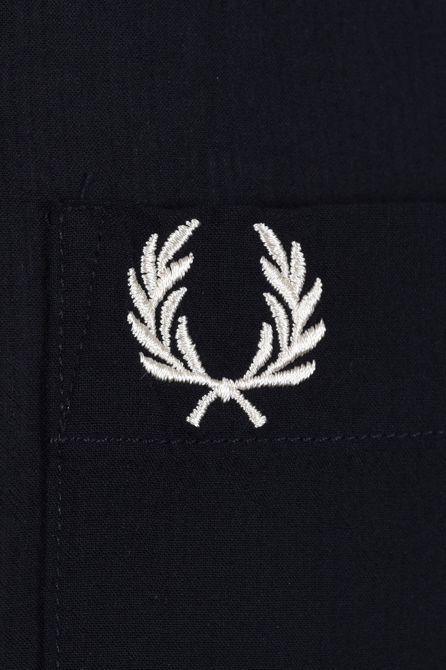 Fred Perry Revere Collar Shirt Navy