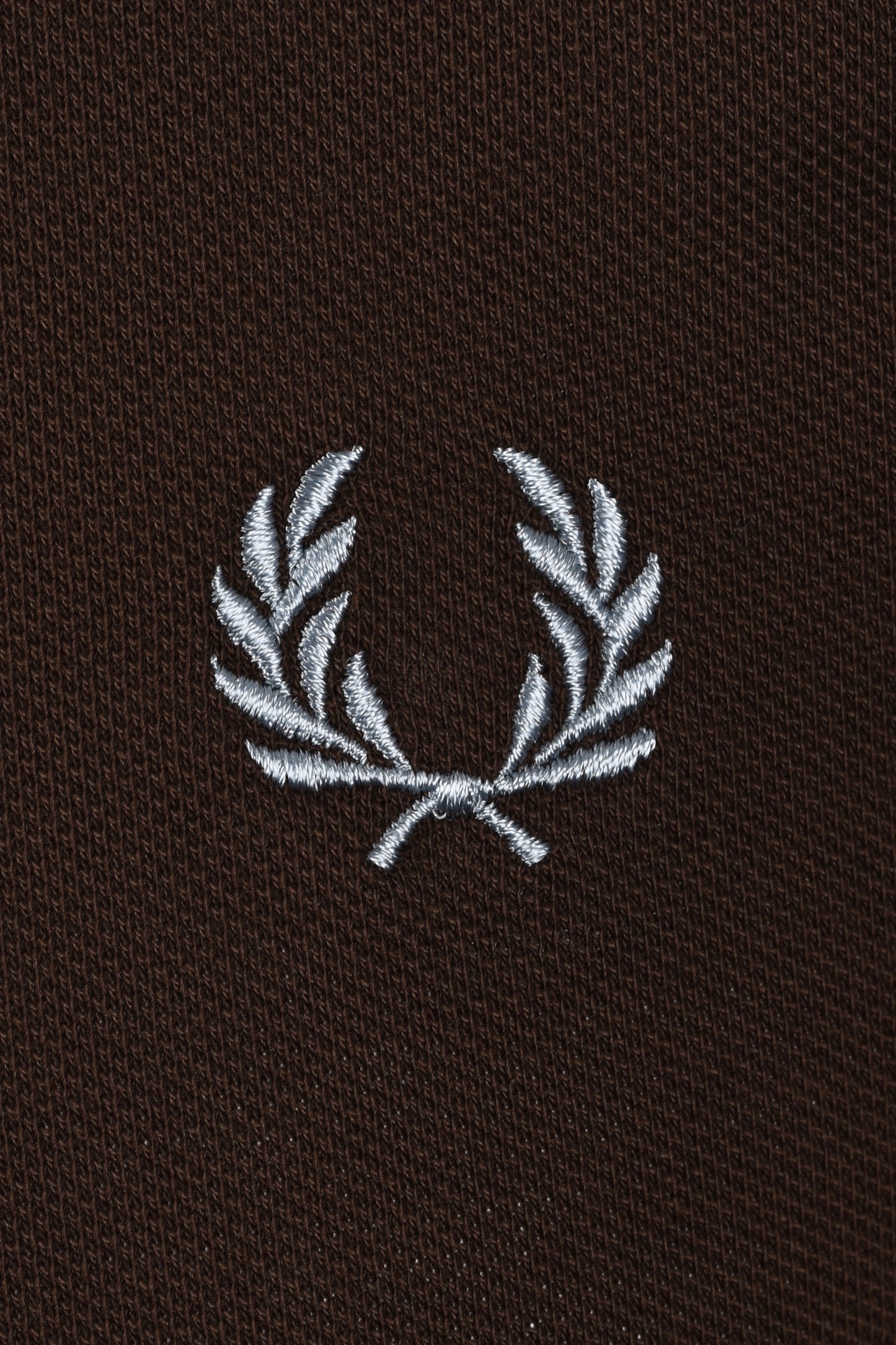 Fred Perry Striped Cuff T-Shirt Burnt Tobacco