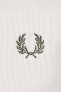 Fred Perry Tape Track Top Light Ecru Fred Perry
