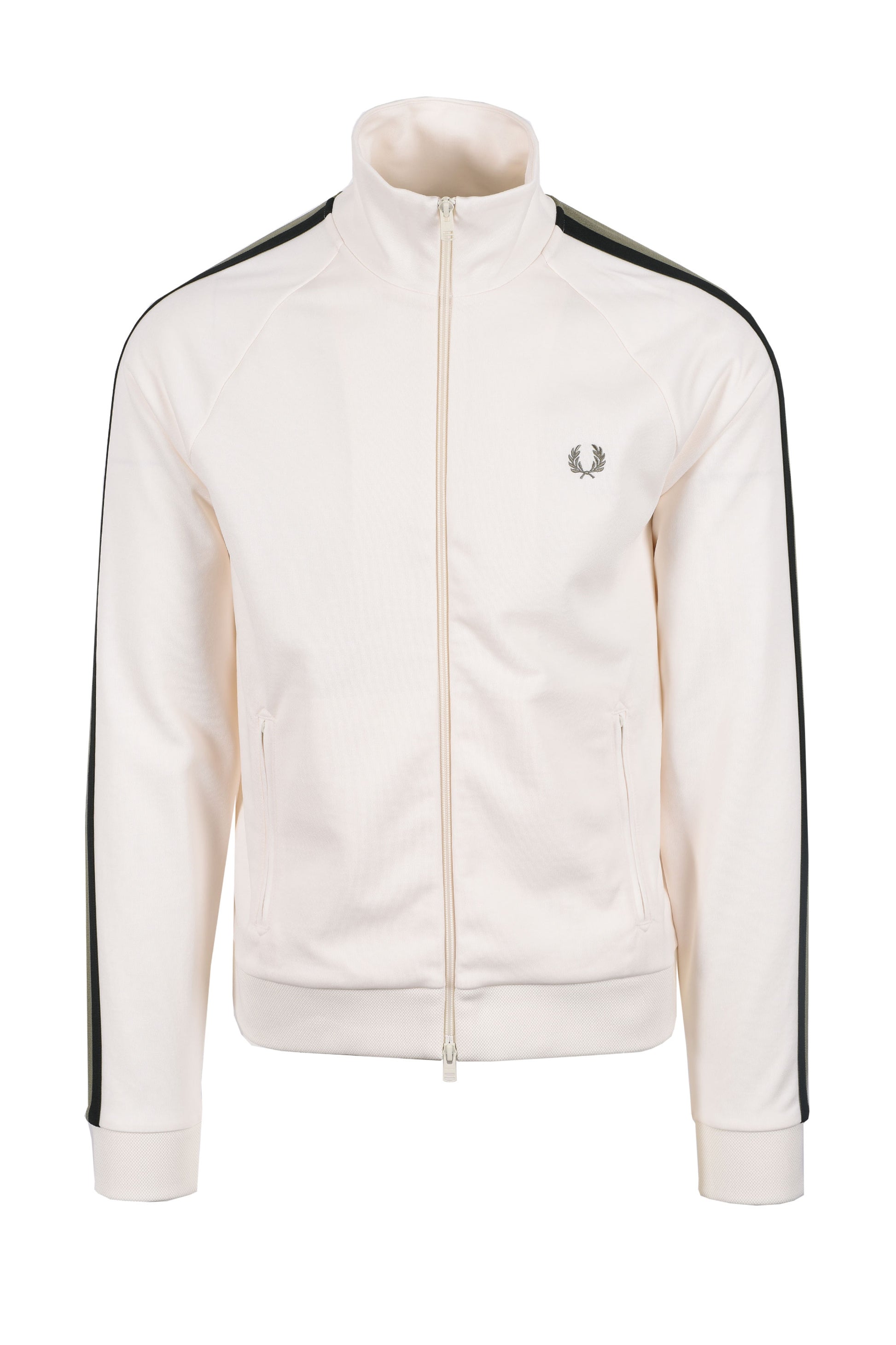 Fred Perry Tape Track Top Light Ecru – Michael Stewart
