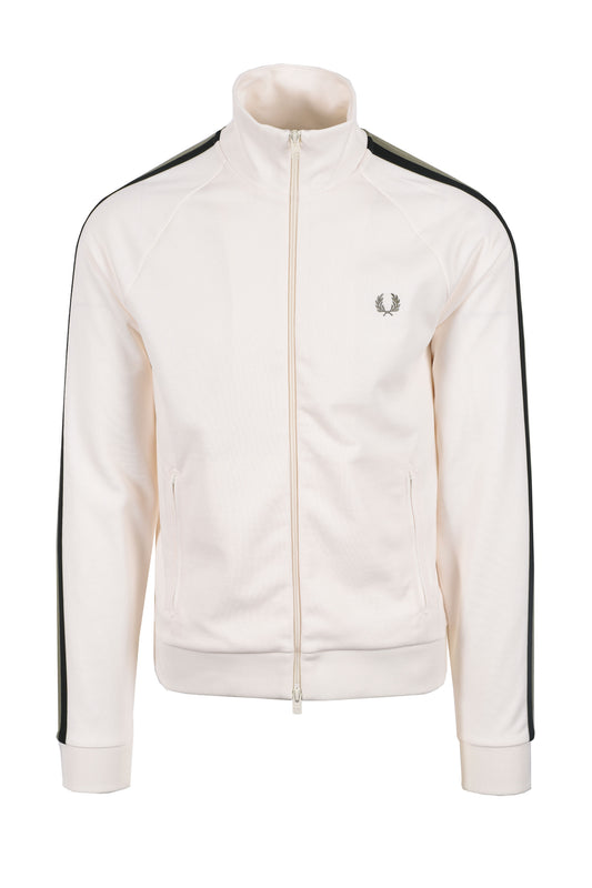 Fred Perry Tape Track Top Light Ecru