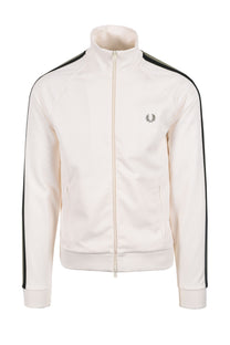 Fred Perry Tape Track Top Light Ecru Fred Perry