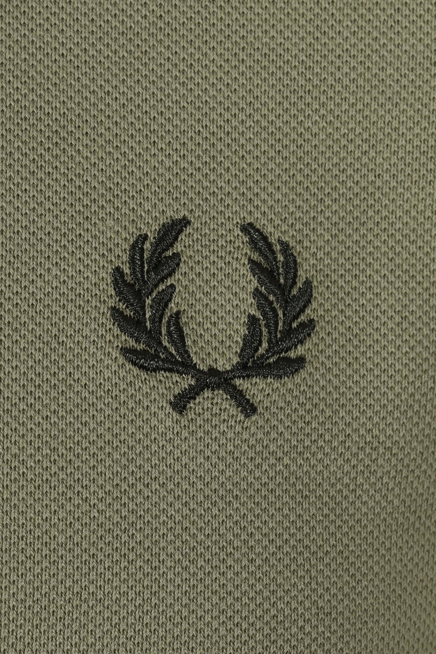 Fred Perry Twin Tipped Polo Olive Mint/Night Green