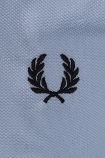 Fred Perry Twin Tipped Polo Shirt Light Smoke/Navy Fred Perry