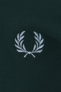 Fred Perry Twin Tipped Polo Sport Green/Track Blue Fred Perry