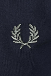 Fred Perry Twin Tipped T-Shirt Dark Airforce/Lilac/Bayleaf Fred Perry