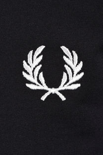 Fred Perry Twin Tipped T-Shirt Black Fred Perry Michael Stewart Menswear