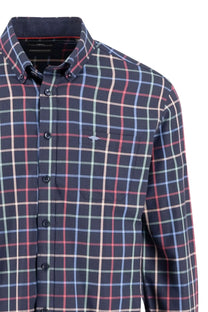 Fynch-Hatton Long Sleeved Shirt Berry Fynch-Hatton