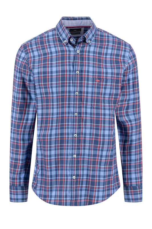 Fynch-Hatton Long Sleeved Shirt Berry