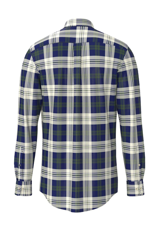 Fynch-Hatton Long Sleeved Shirt Dark Leaf