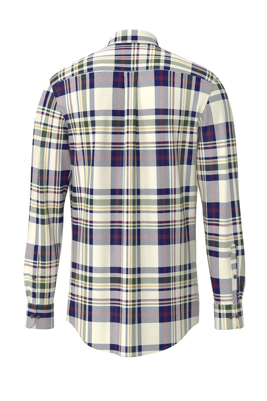 Fynch-Hatton Long Sleeved Shirt Deep Merlot