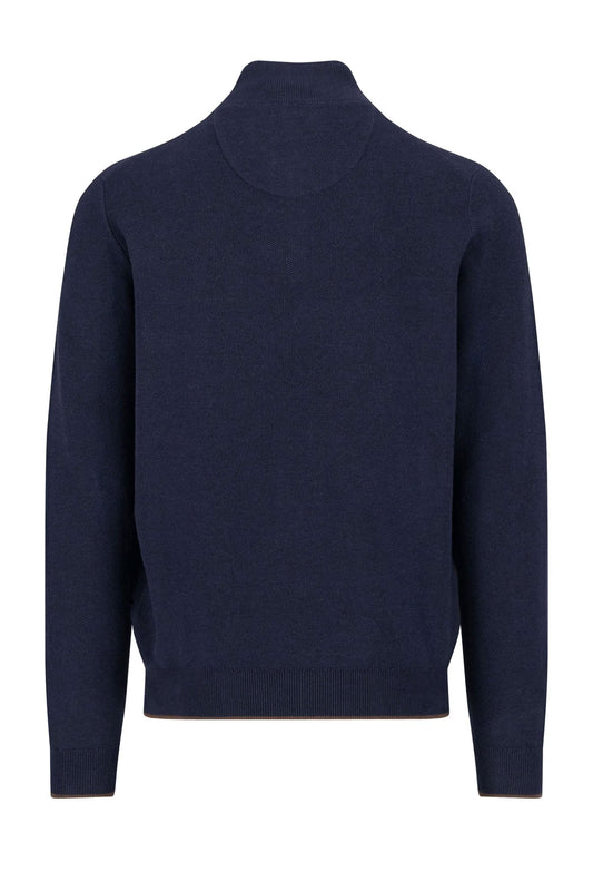 Fynch-Hatton Troyer Button Knitwear Navy