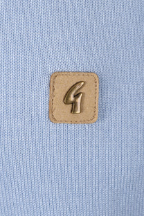 GABICCI VINTAGE JACKSON KNITTED POLO SHIRT SURF Gabicci Vintage Michael Stewart Menswear  Polo Shirts