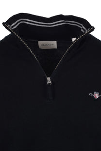 GANT CLASSIC COTTON HALF ZIP EVENING BLUE Gant