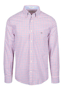 GANT CLASSIC POPLIN LONG SLEEVED SHIRT ROSE/RED Gant