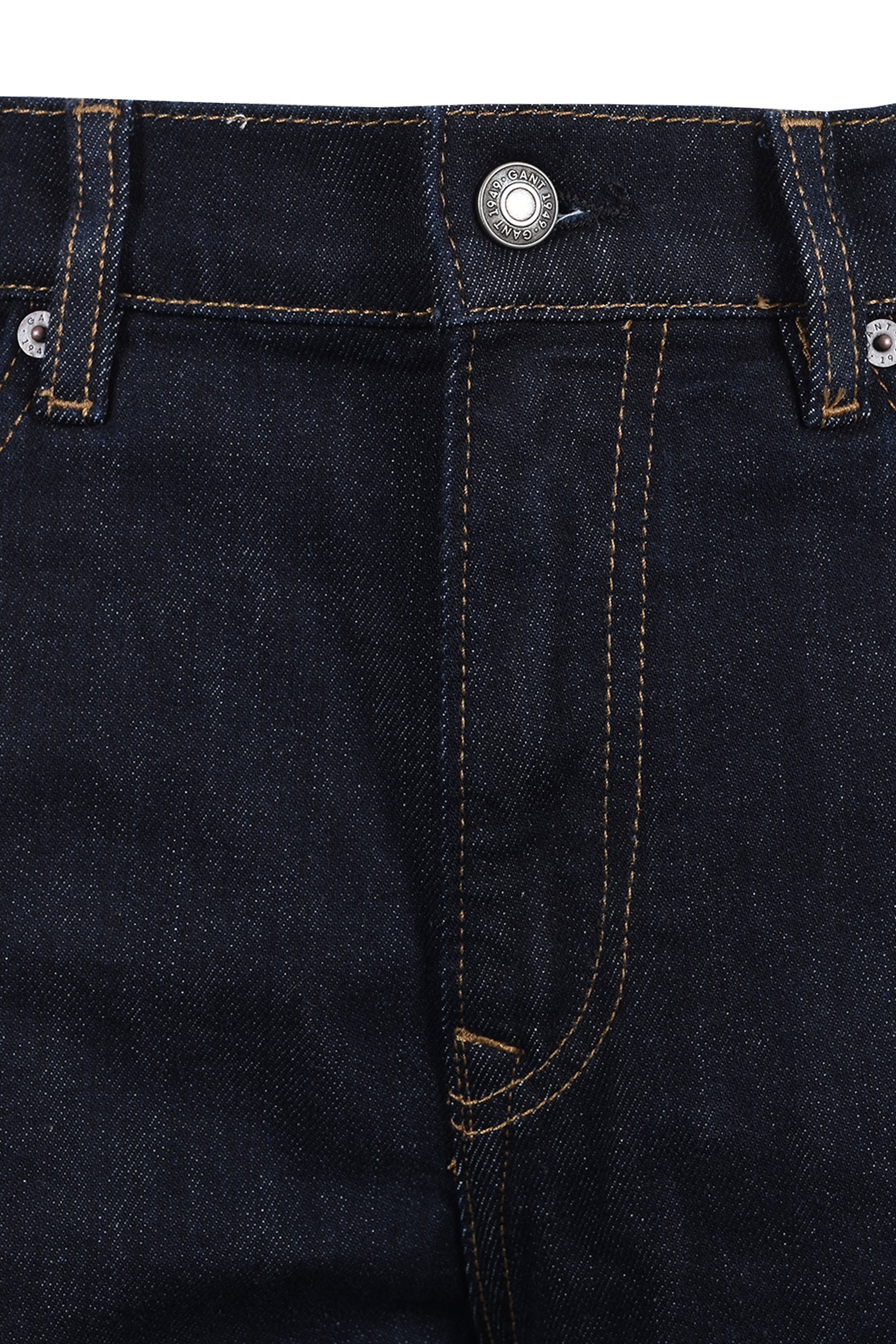 GANT CLASSIC REG FIT  JEANS DARK BLUE Gant Michael Stewart Menswear  Jeans