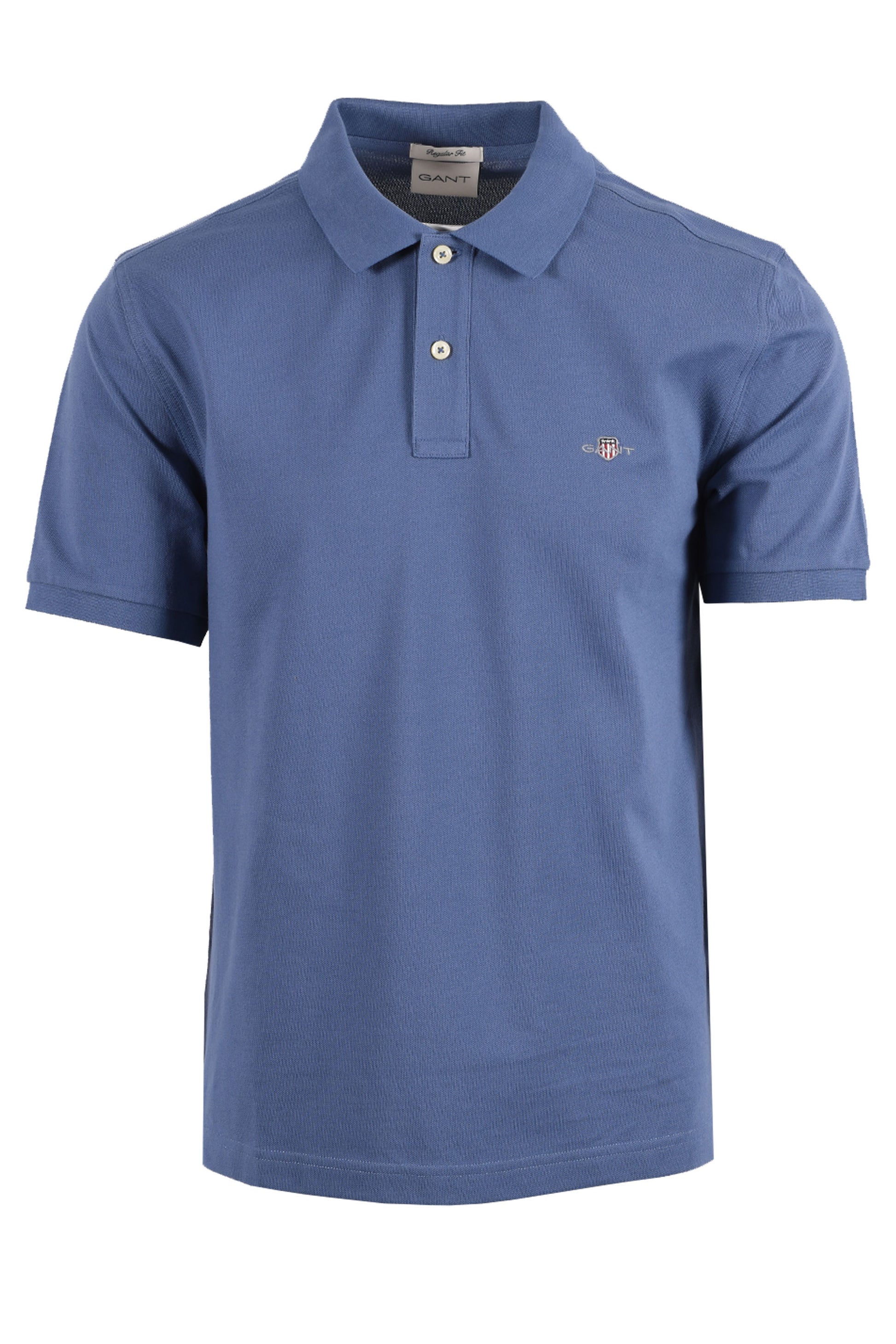 GANT CLASSIC REG POLO BLUE HORIZON Gant Michael Stewart Menswear  Polo Shirts