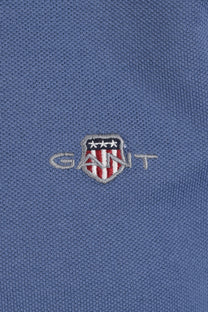 GANT CLASSIC REG POLO BLUE HORIZON Gant Michael Stewart Menswear  Polo Shirts