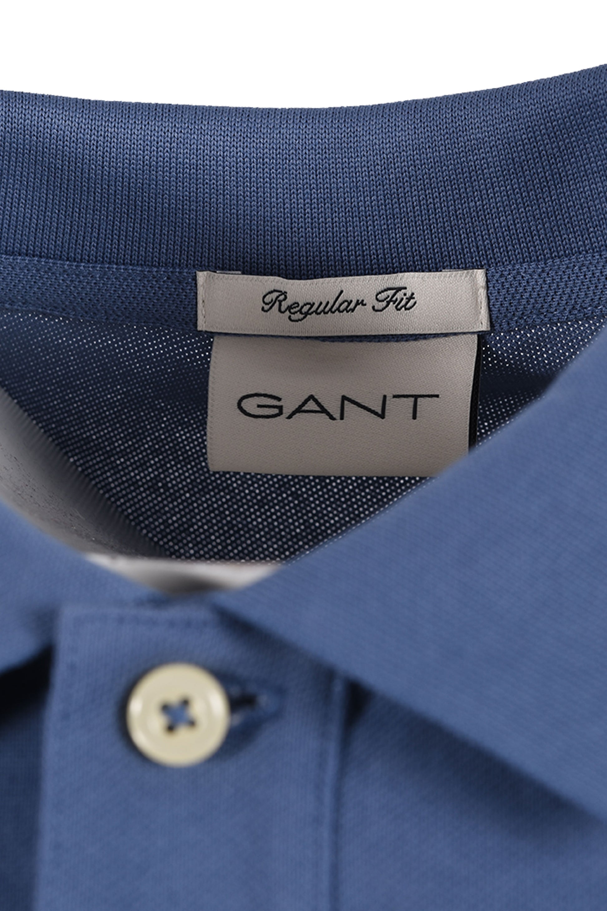 GANT CLASSIC REG POLO BLUE HORIZON Gant Michael Stewart Menswear  Polo Shirts