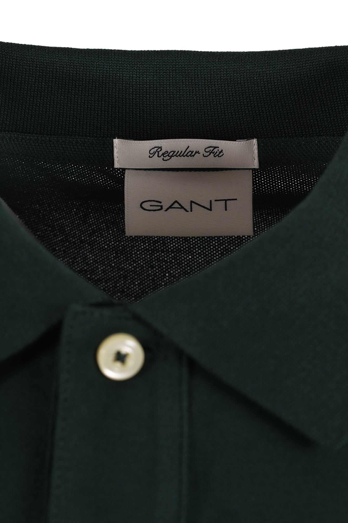 GANT CLASSIC REG POLO TARTAN GREEN Gant Michael Stewart Menswear  Polo Shirts