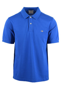 GANT CLASSIC REGULAR POLO SHIRT NAUTICAL BLUE Gant Michael Stewart Menswear  Polo Shirts