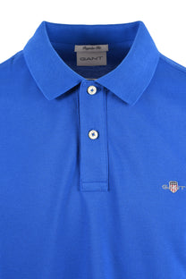 GANT CLASSIC REGULAR POLO SHIRT NAUTICAL BLUE Gant Michael Stewart Menswear  Polo Shirts