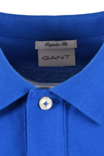 GANT CLASSIC REGULAR POLO SHIRT NAUTICAL BLUE Gant Michael Stewart Menswear  Polo Shirts