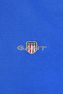 GANT CLASSIC REGULAR POLO SHIRT NAUTICAL BLUE Gant Michael Stewart Menswear  Polo Shirts