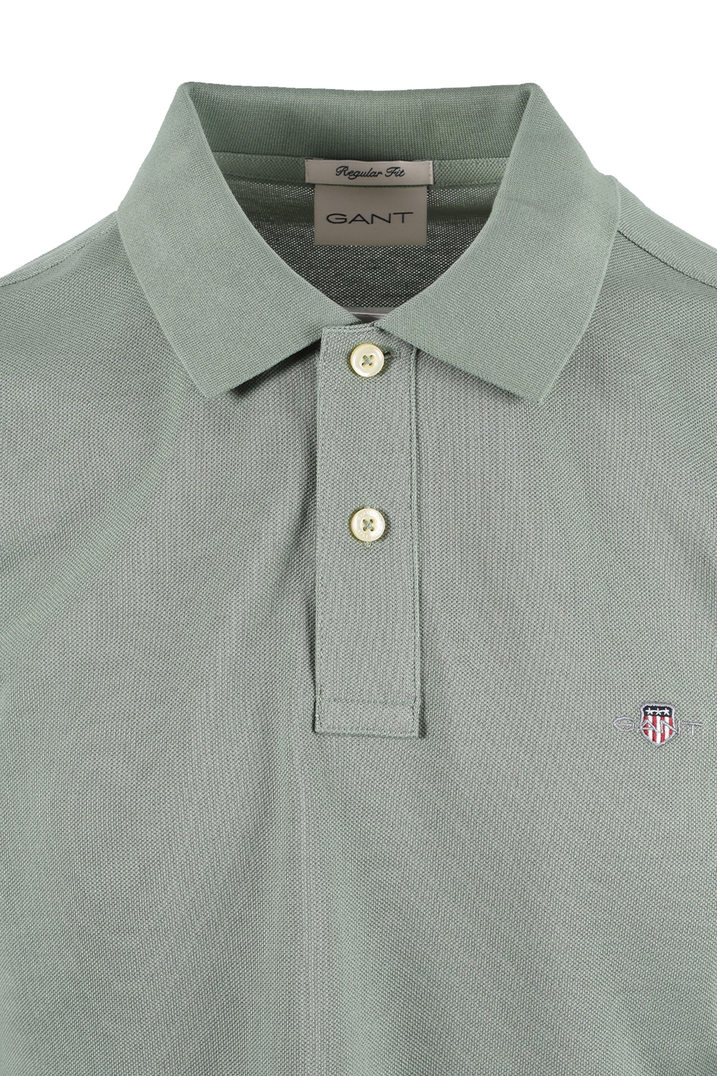 GANT CLASSIC REGULAR POLO SHIRT SURPLUS MINT Gant Michael Stewart Menswear  Polo Shirts