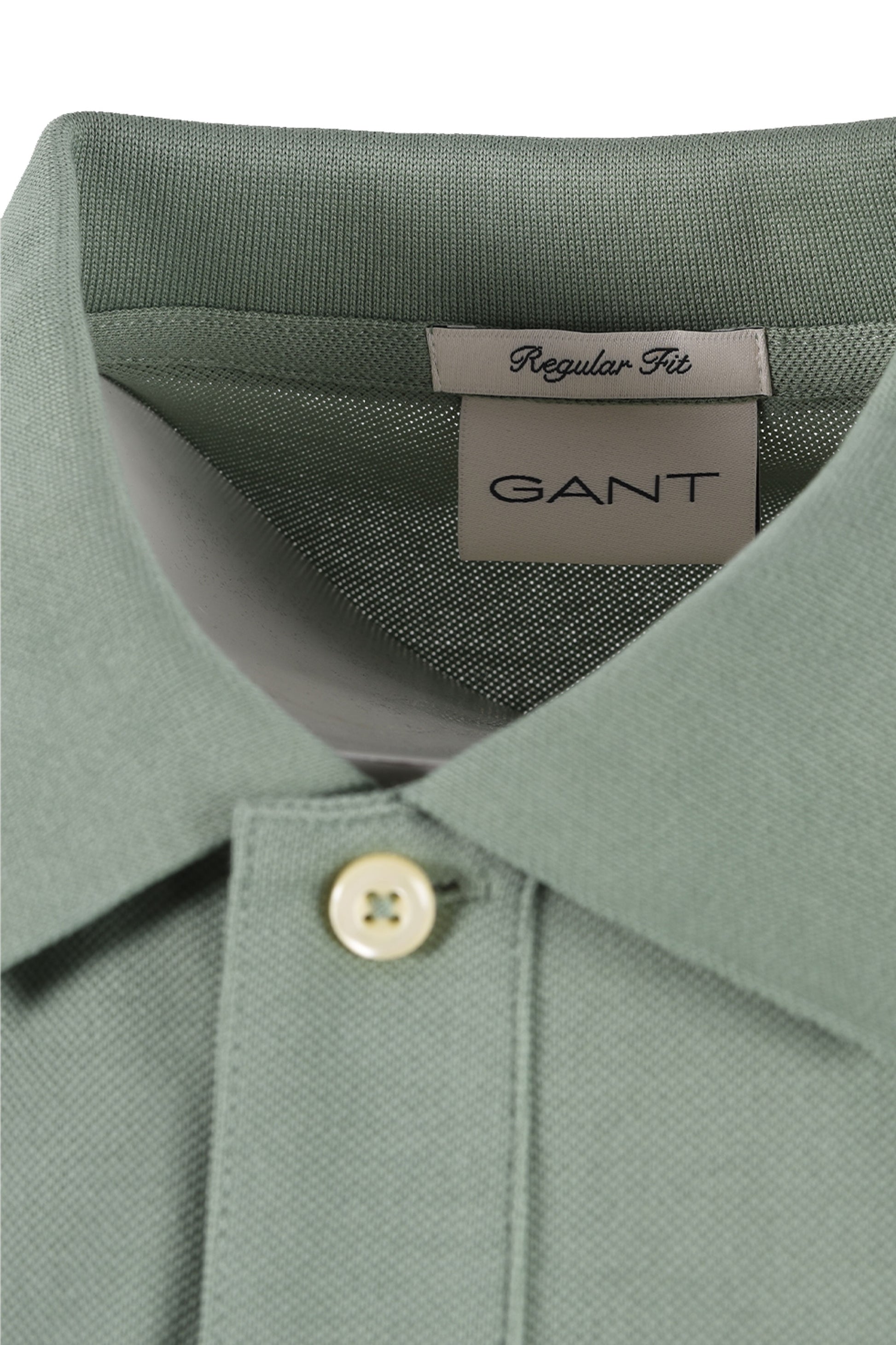 GANT CLASSIC REGULAR POLO SHIRT SURPLUS MINT Gant Michael Stewart Menswear  Polo Shirts