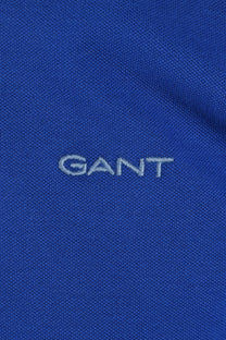 GANT CONTRAST POLO SHIRT CRISP BLUE Gant Michael Stewart Menswear  Polo Shirts