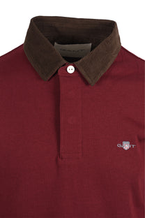 GANT CORD COLLAR RUGGER DEEP GRAPE WINE