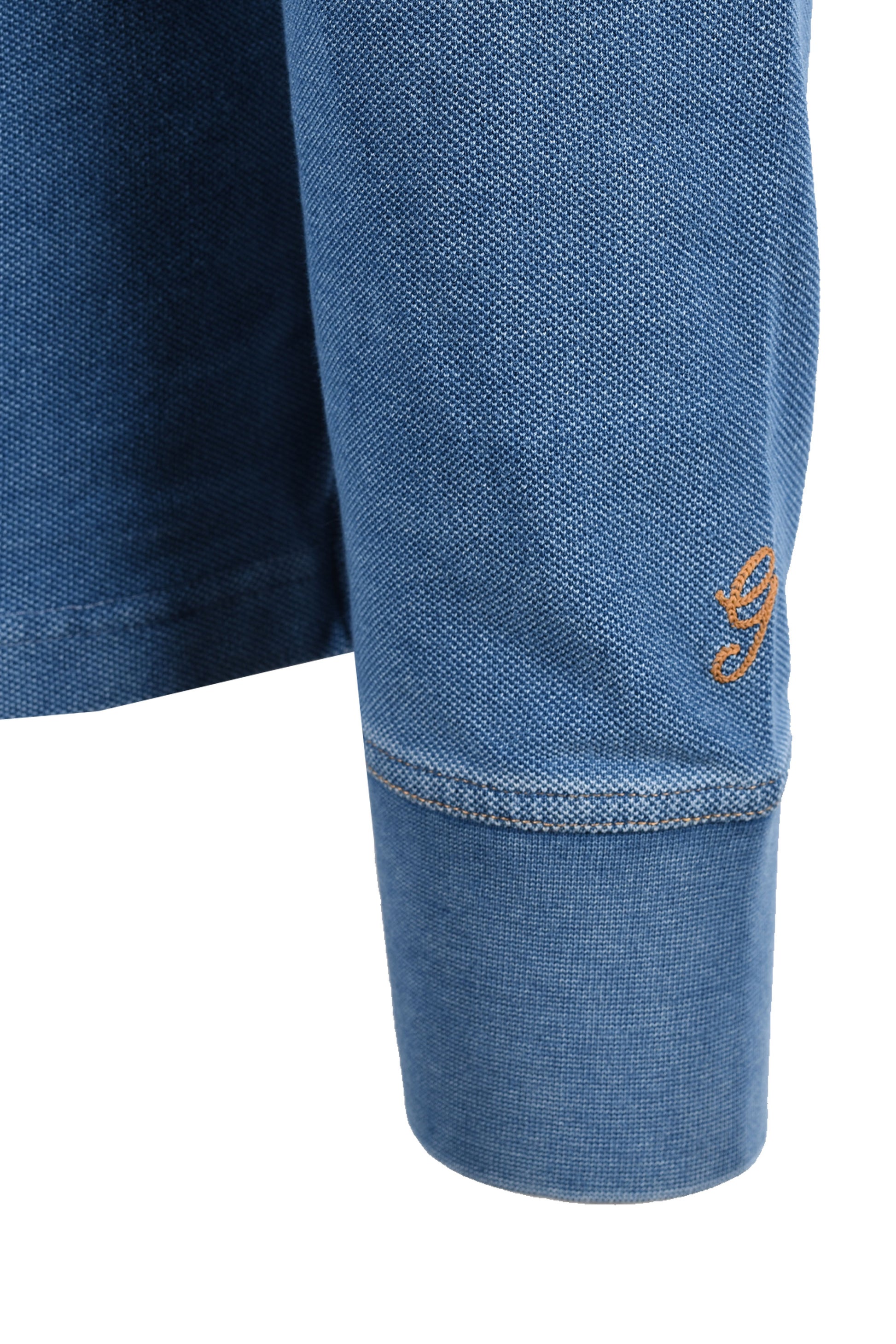 GANT INDIGO RUGGER INDIGO Gant Michael Stewart Menswear  Polo Shirts