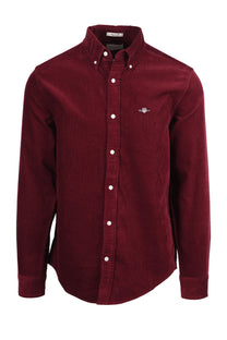 GANT REG CORDUROY SHIRT DEEP GRAPE WINE