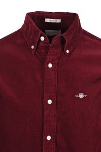 GANT REG CORDUROY SHIRT DEEP GRAPE WINE