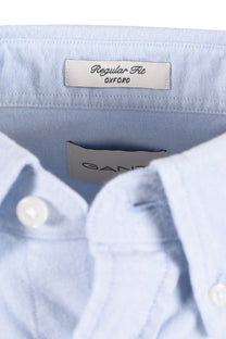 GANT REG FIT BRUSHED OXFORD SHIRT CLEAR SKY Gant Michael Stewart Menswear  Shirts