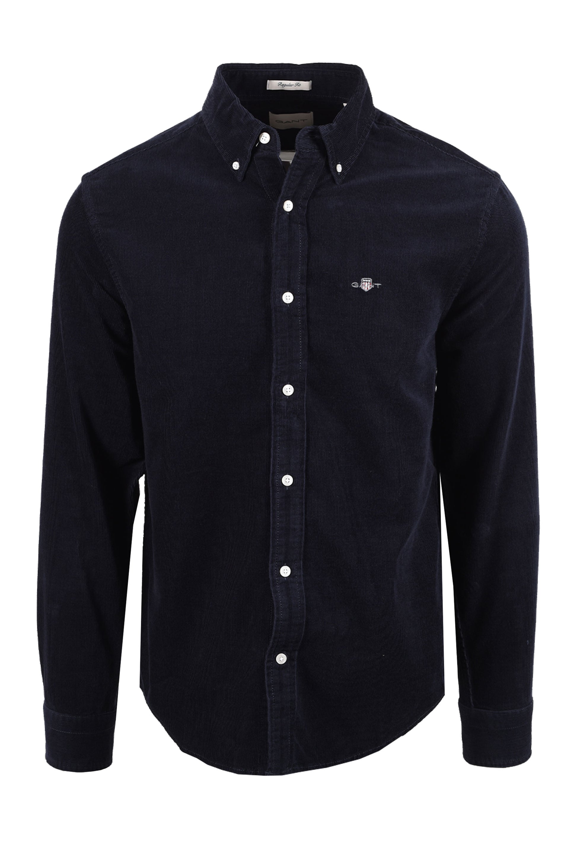 GANT REG FIT CORD SHIRT EVENING BLUE Gant Michael Stewart Menswear  Shirts