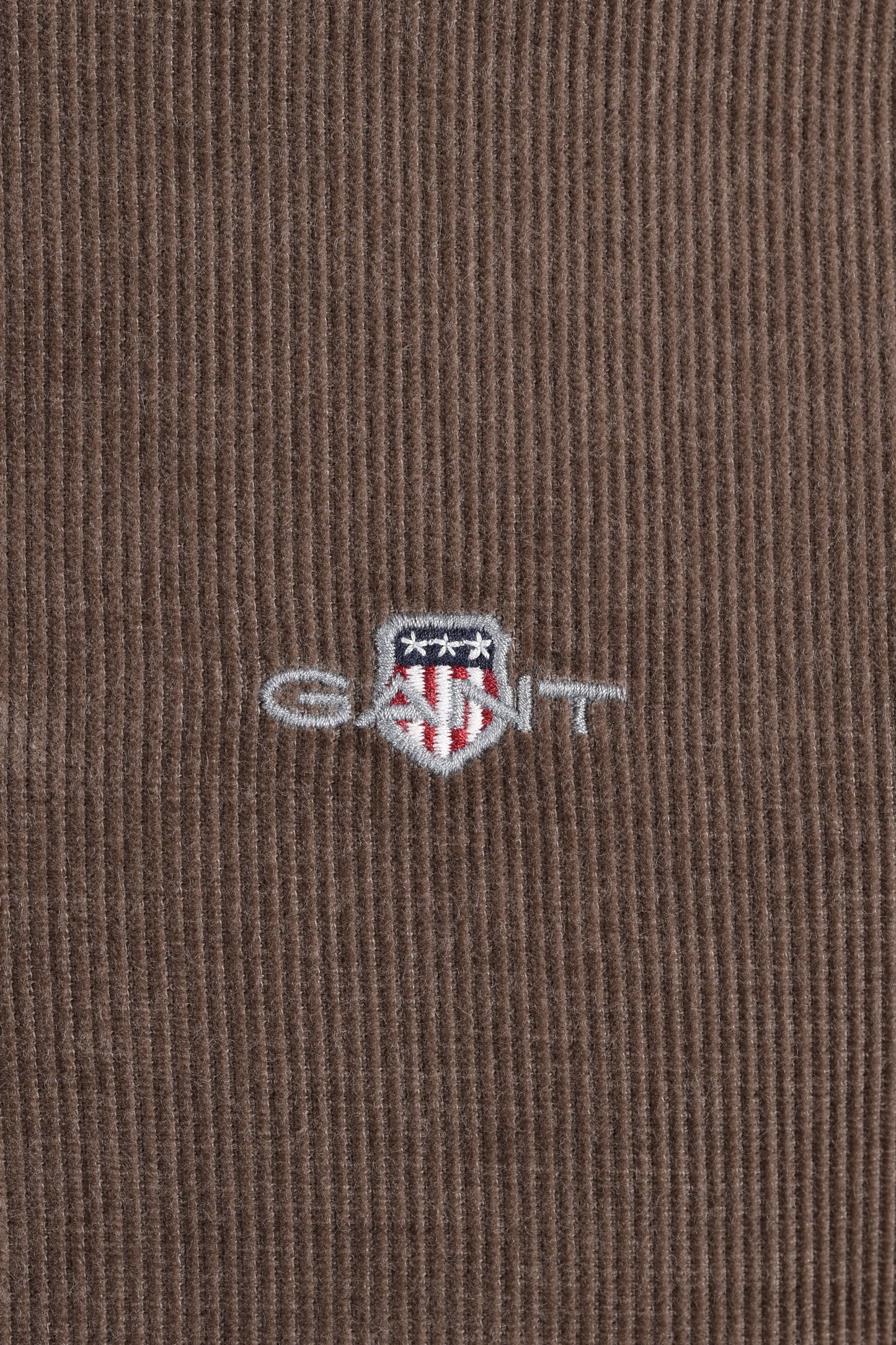 GANT REG FIT CORD SHIRT FADED TAUPE Gant Michael Stewart Menswear  Shirts