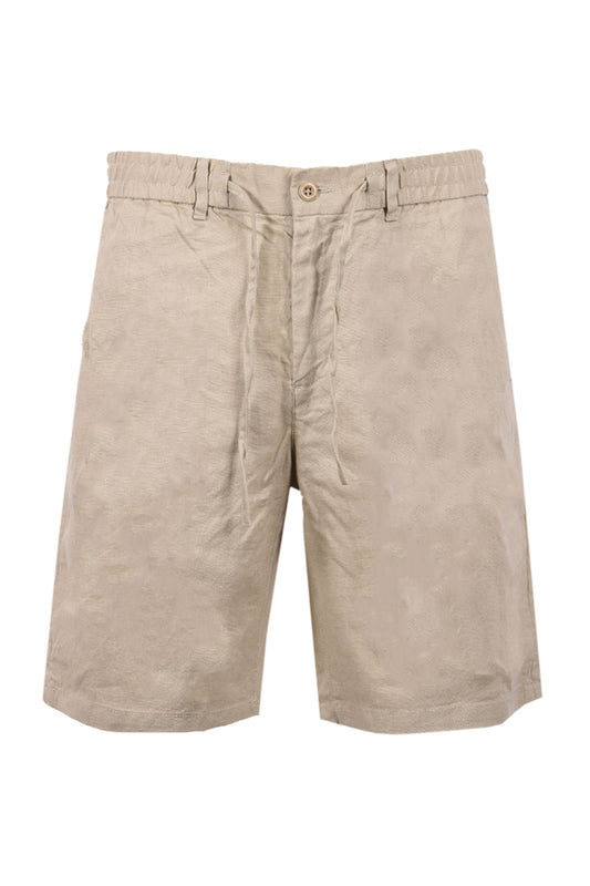 GANT REG LINEN SHORTS OAT BEIGE