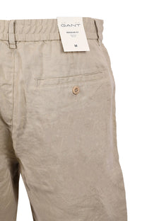 GANT REG LINEN SHORTS OAT BEIGE Gant