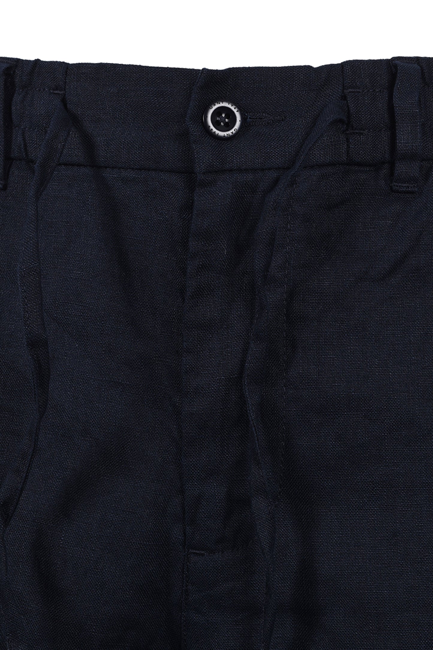 GANT REG LINEN SHORTS EVENING BLUE