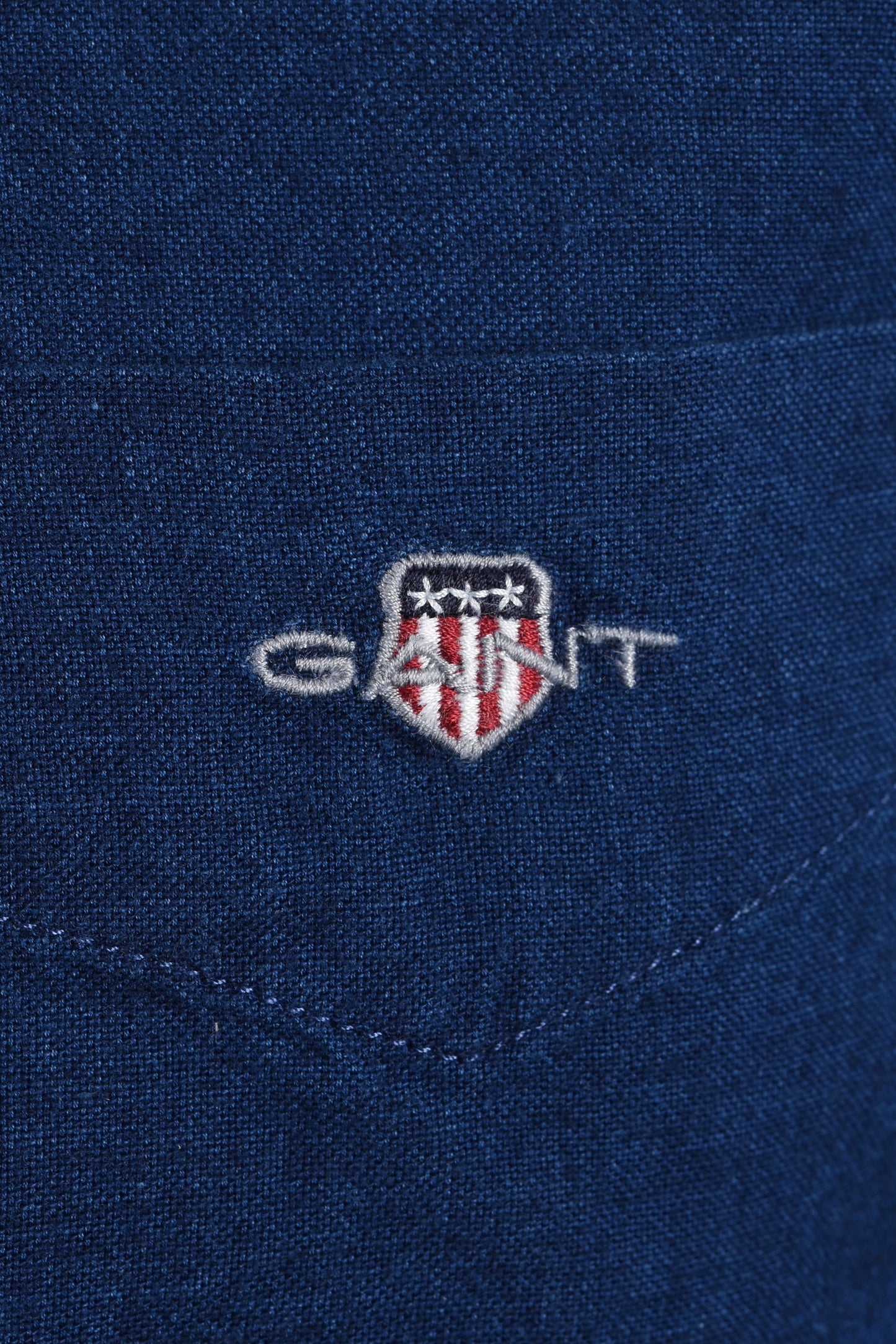 GANT REG OXFORD INDIGO SHIRT DARK INDIGO Gant Michael Stewart Menswear
