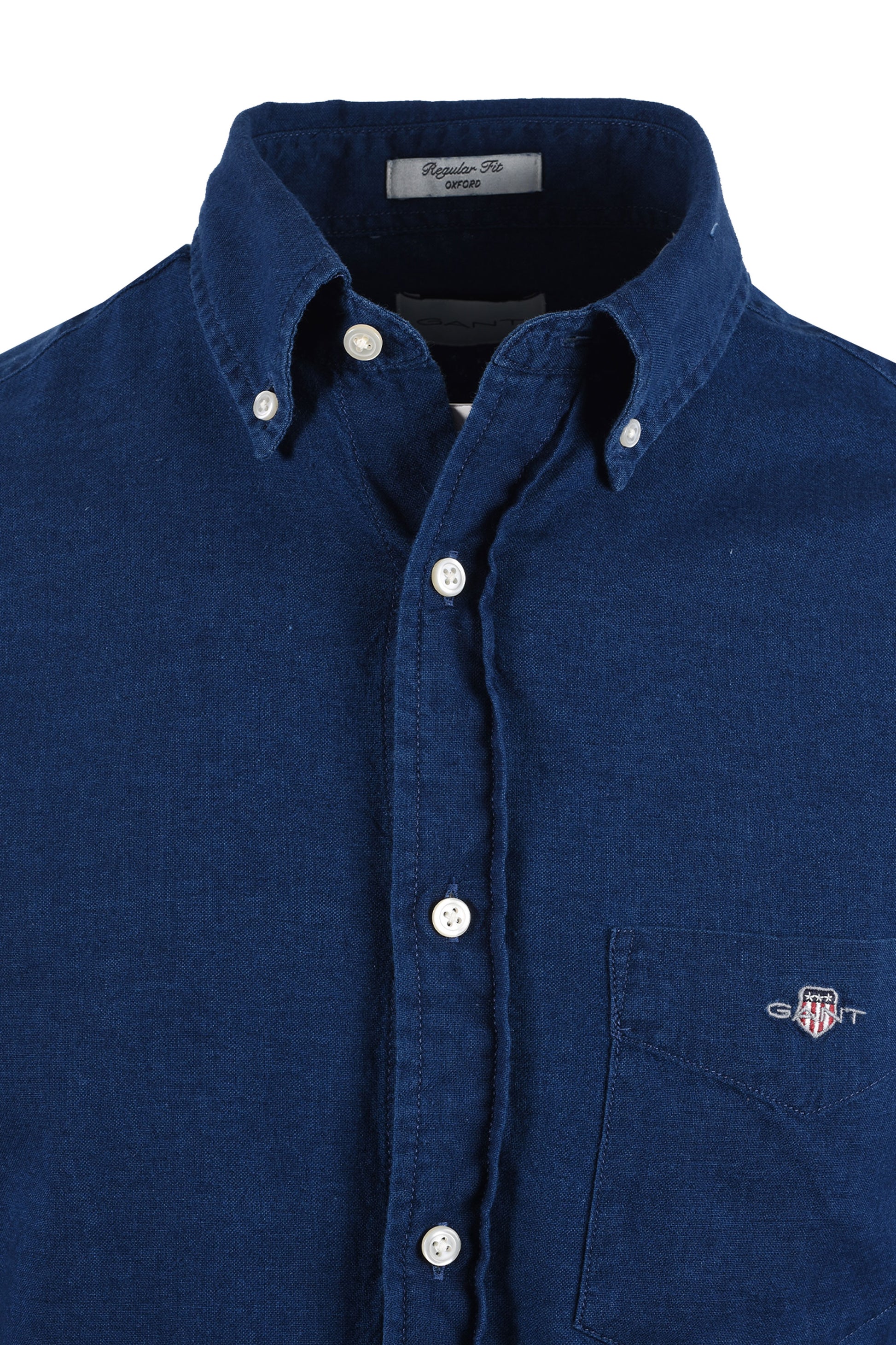 GANT REG OXFORD INDIGO SHIRT DARK INDIGO Gant Michael Stewart Menswear