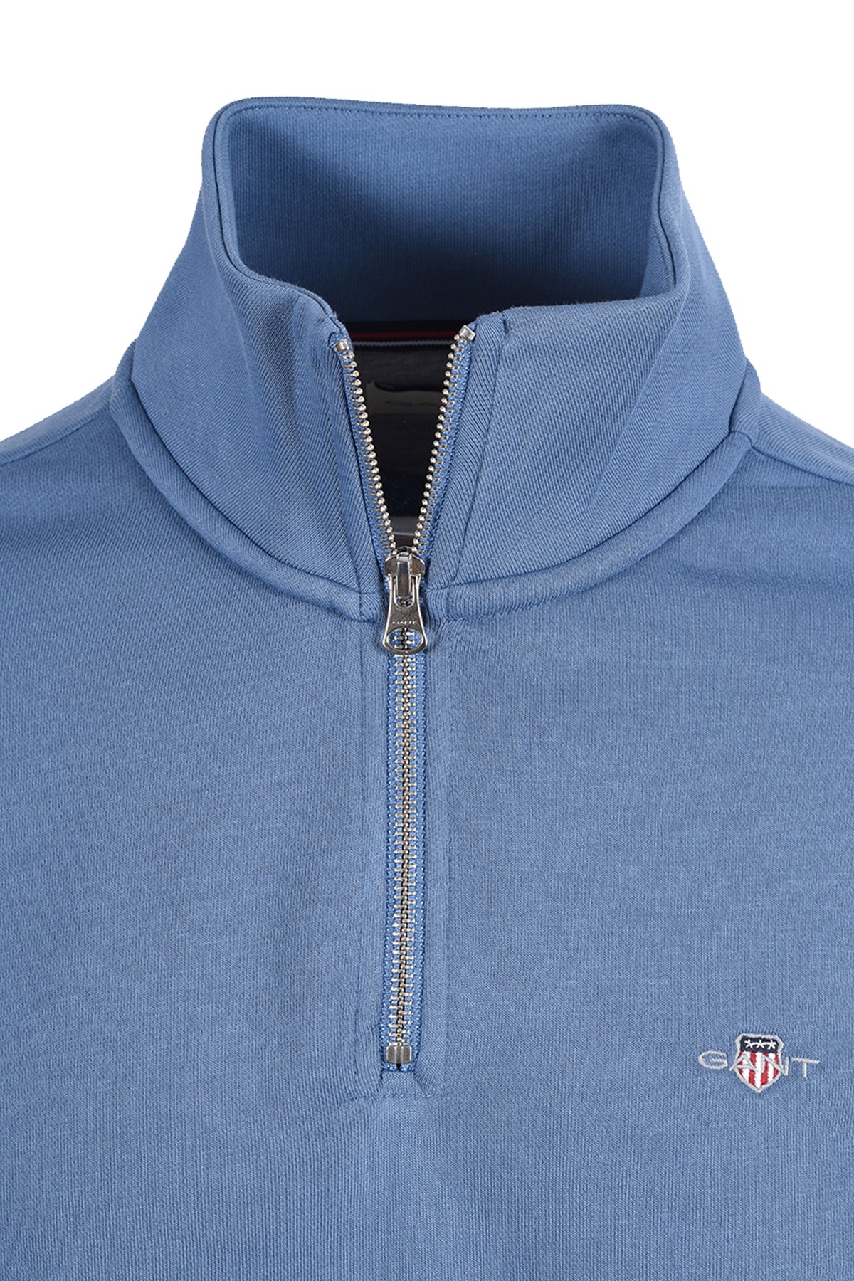 GANT REG SHIELD HALF ZIP BLUE HORIZON