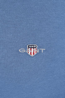 GANT REG SHIELD HALF ZIP BLUE HORIZON