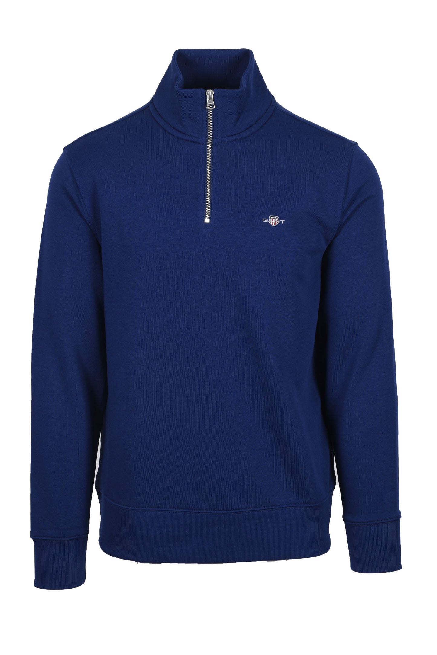 GANT REG SHIELD HALF ZIP SWEAT RICH NAVY