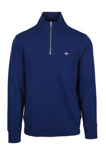 GANT REG SHIELD HALF ZIP SWEAT RICH NAVY Gant