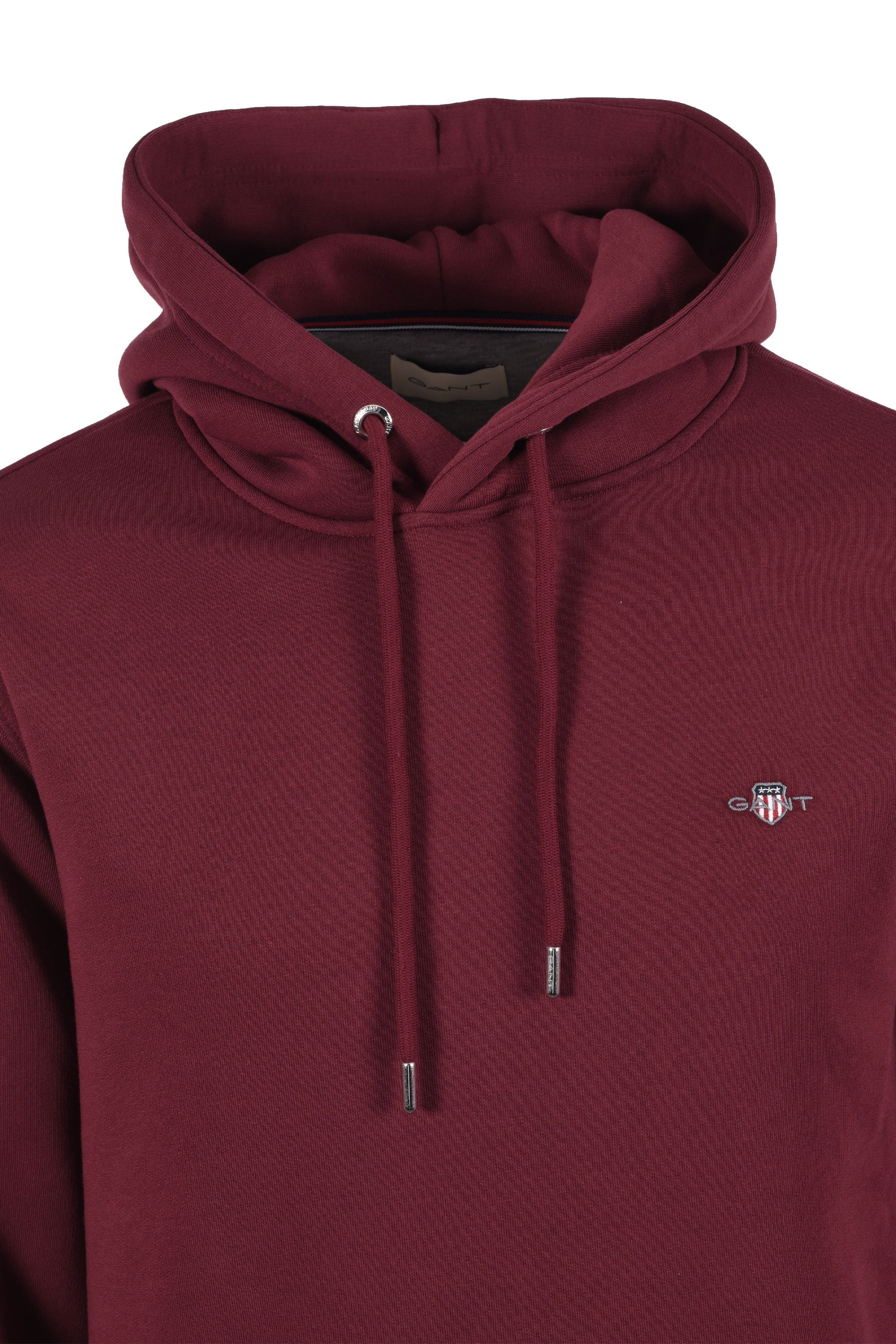 GANT REG SHIELD HOODIE DEEP GRAPE WINE Gant Michael Stewart Menswear  Hoodie