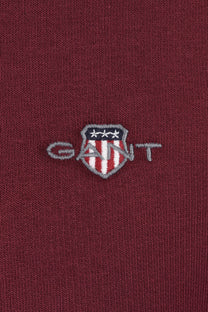 GANT REG SHIELD HOODIE DEEP GRAPE WINE Gant Michael Stewart Menswear  Hoodie