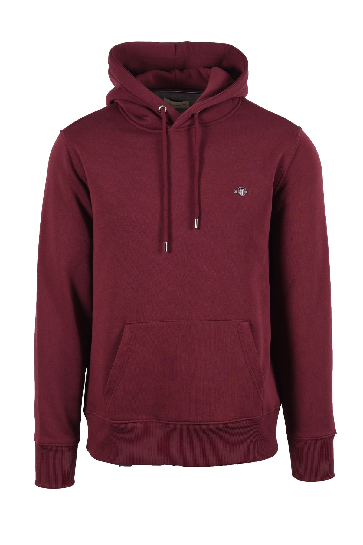 GANT REG SHIELD HOODIE DEEP GRAPE WINE Gant Michael Stewart Menswear  Hoodie